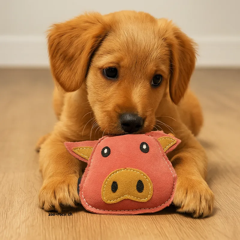 Schwein Leder mit Quitsche