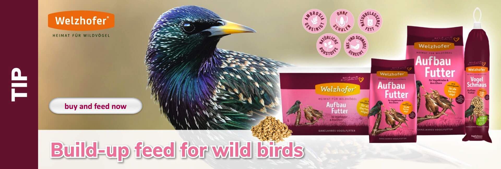 Welzhofer Build-up feed for wild birds
