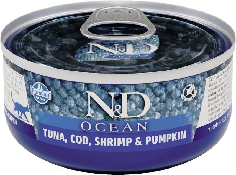 Farmina N&D Ocean - Tuna & Cod 70g