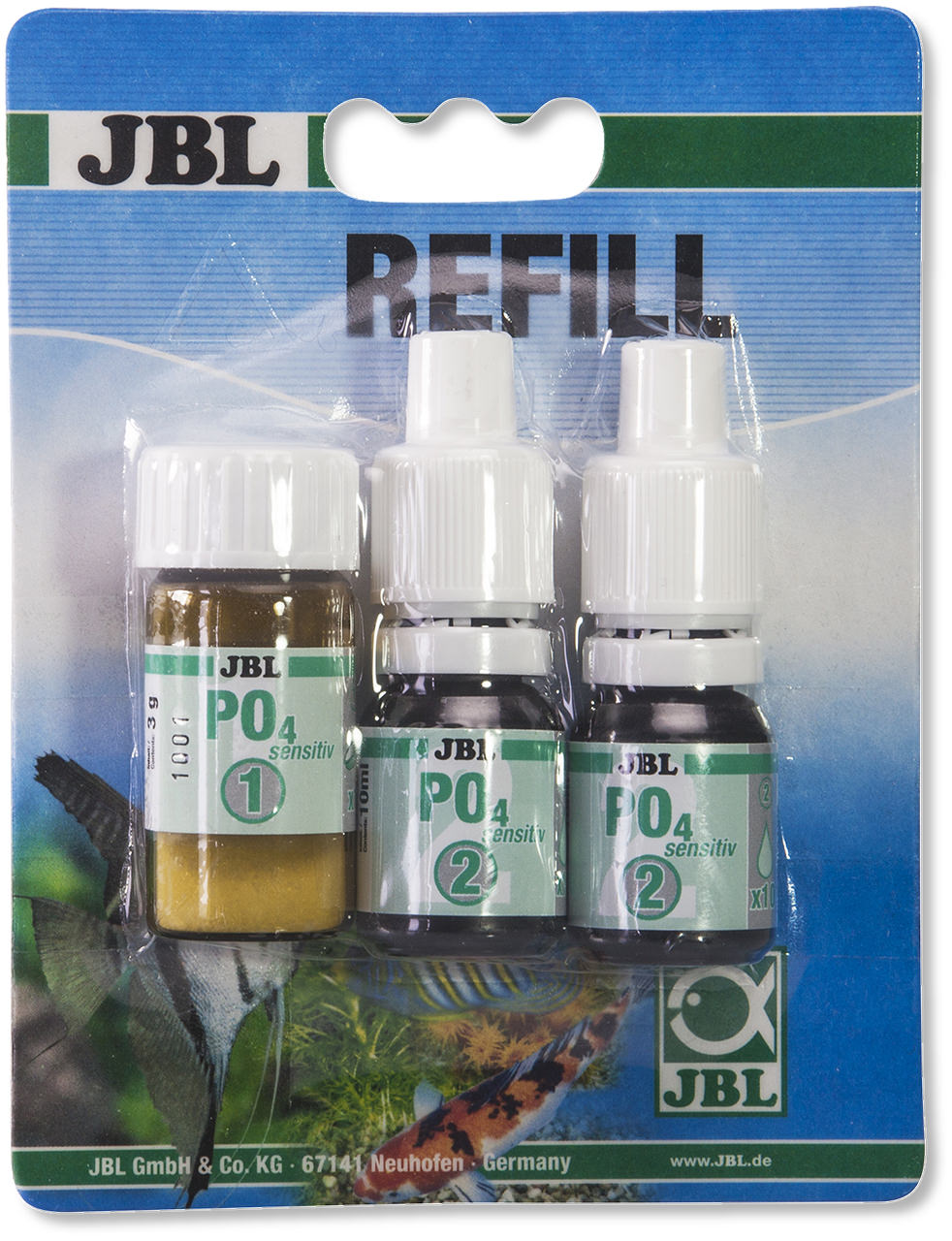 JBL PO4 Phosphat Test sensitiv Nachfüllpack