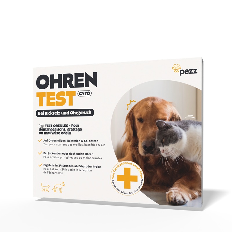 Ohrentest für Hunde und Katzen