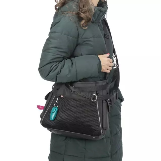 Gassi- und Dummy-Tasche anthrazit