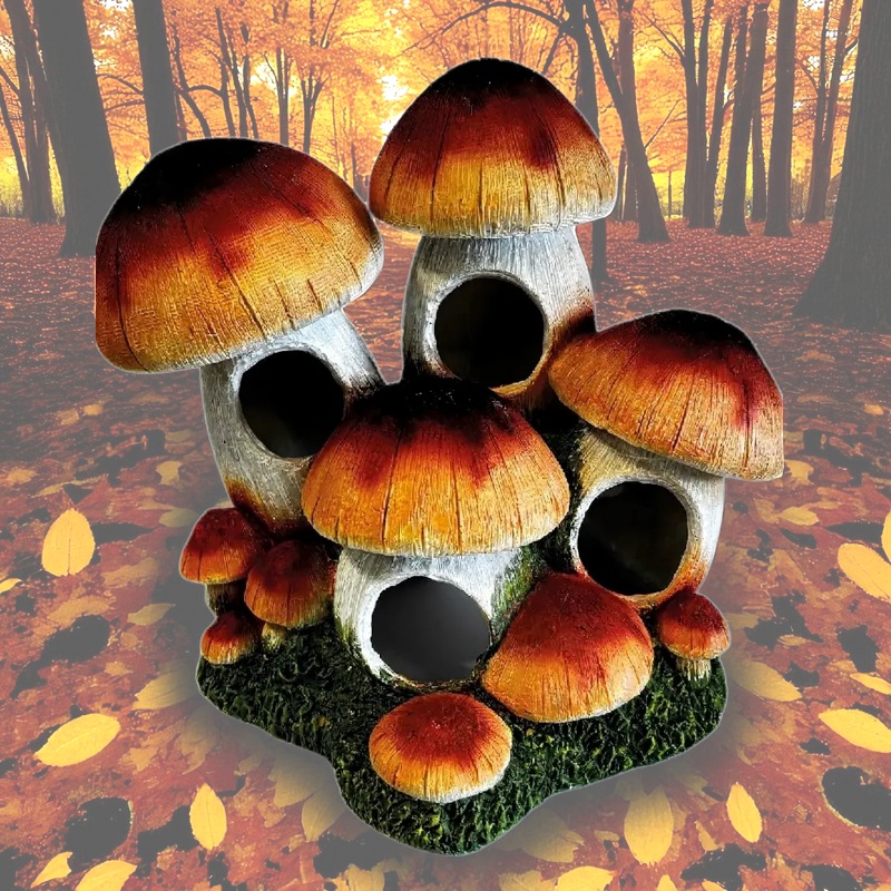 Decoration mushroom hotel