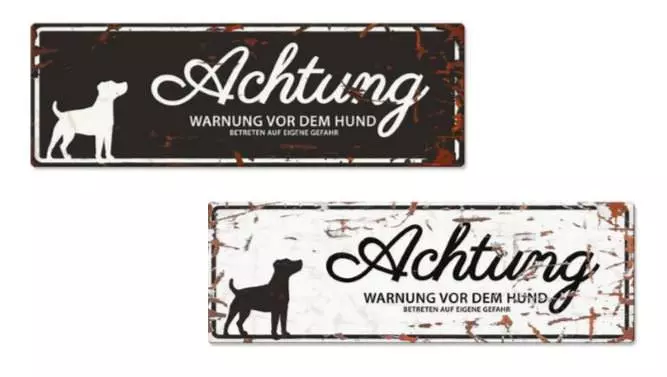 Europet Warning sign "Jack Russell Terrier"