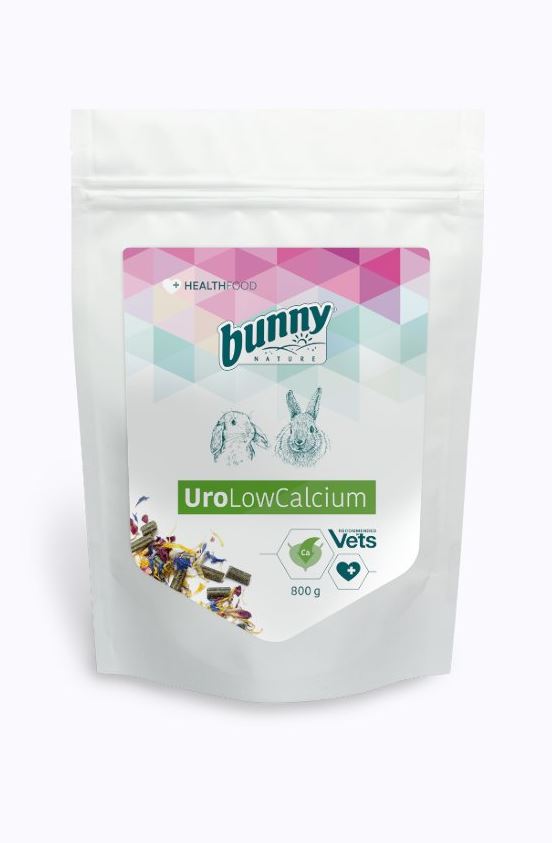 Bunny Dwarf Rabbit Uro Low Calcium 800g