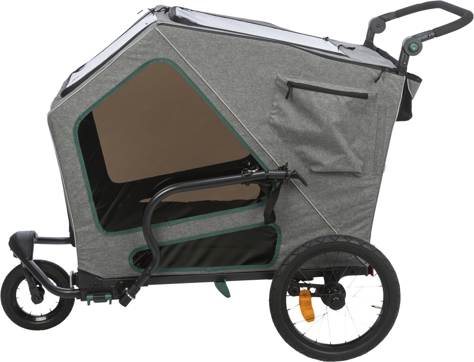 Bicycle trailer for dogs
