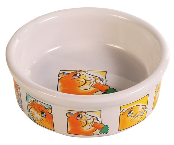 Comic ceramic bowl with motif