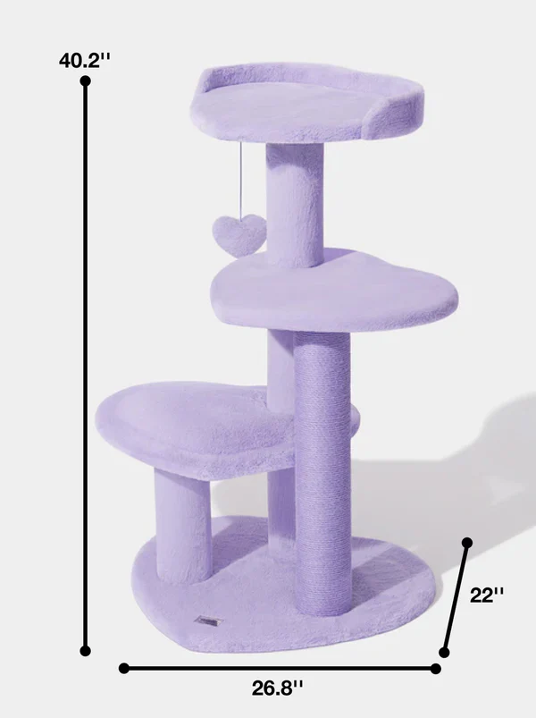 Kratzbaum Heartpurrple Cat Climber Kratzbaum Heartpurrple Cat Climber