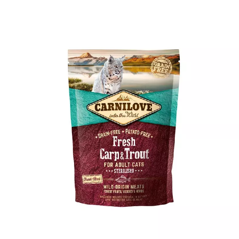 Carnilove Carpa e trota fresche