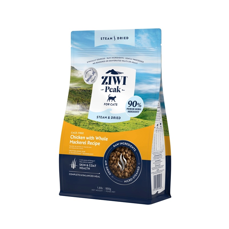 ZIWI - Trockenfutter - Steam & Dried - Huhn & Makrele