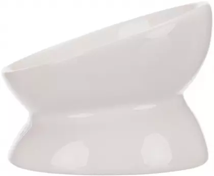keramiknapf-weiss-2 Keramik Napf erhöht Weiss