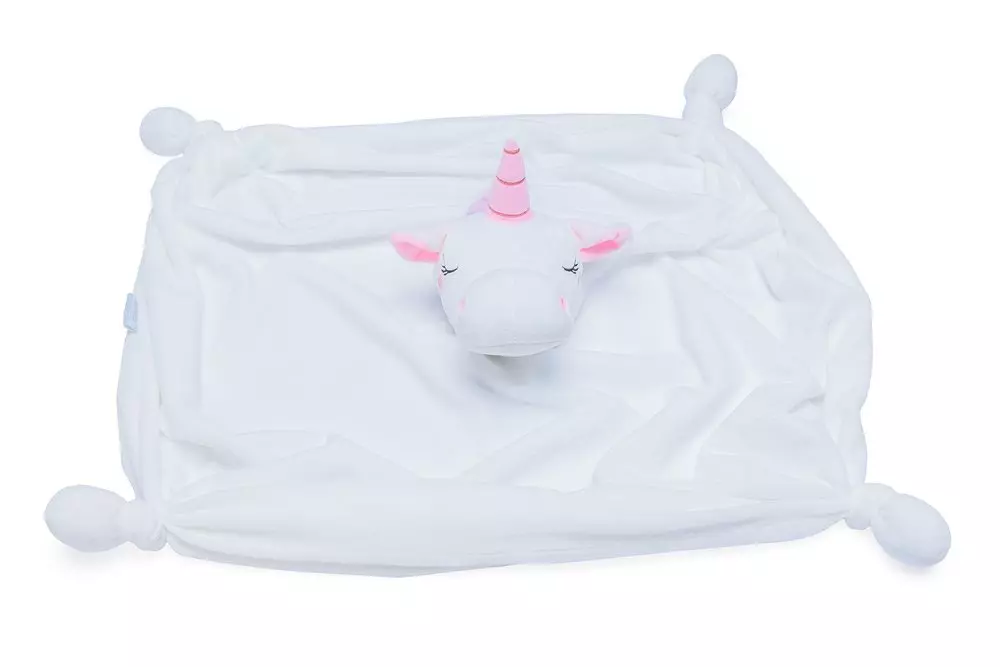 Puppy Fun - Kuscheltuch Einhorn