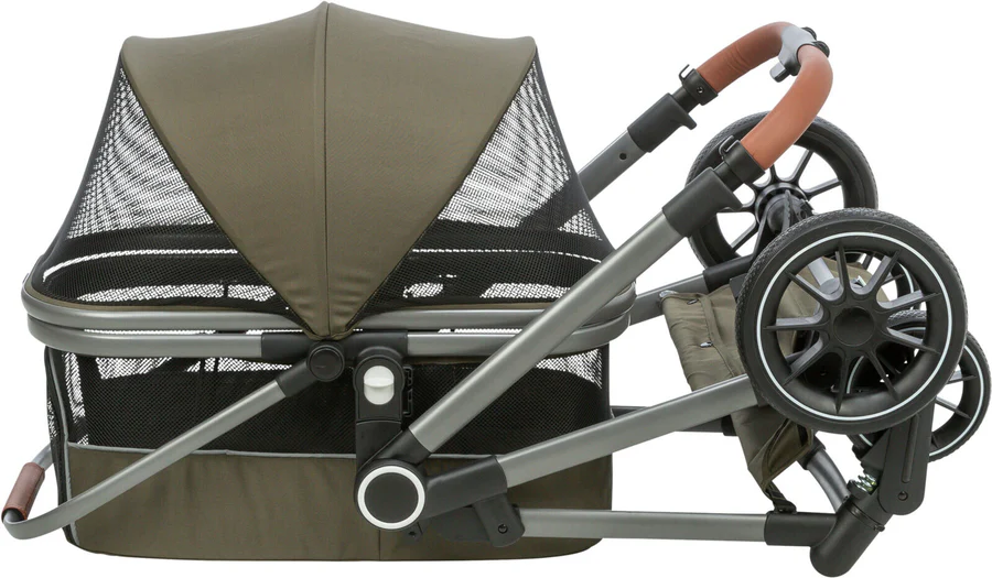 Buggy für Hunde - olivgrün - bis 22kg