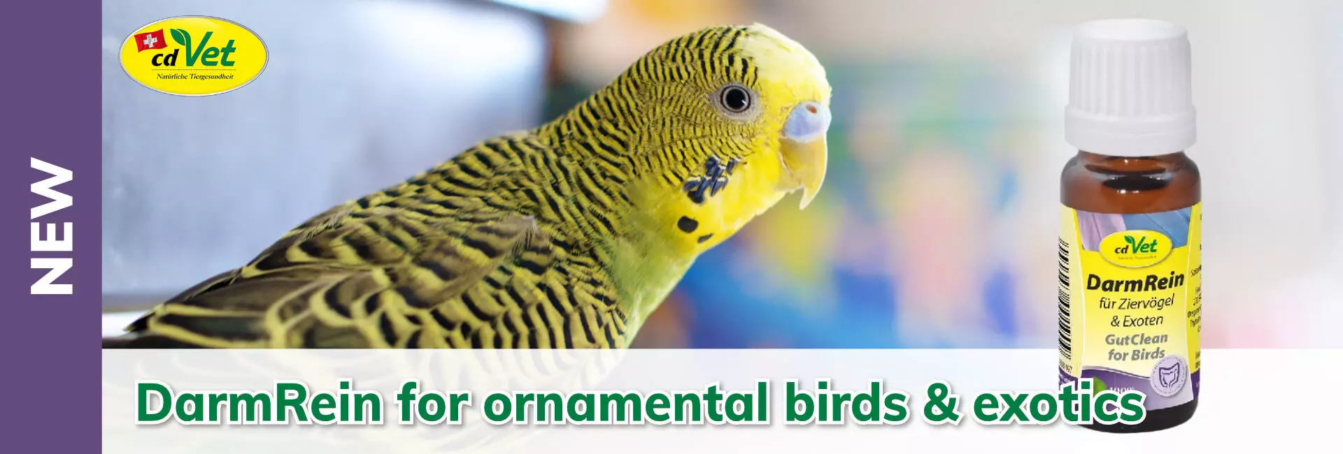 cdVet DarmRein for ornamental birds & exotics