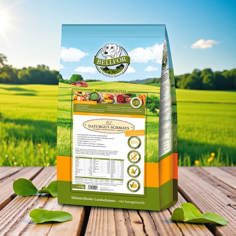 Bellfor Naturgut-Schmaus with insect protein