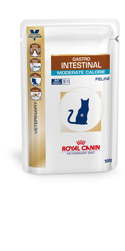 Cat Gastro Intestinal Moderate Calorie Wet (12 x 100g)