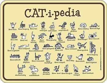 Blechschild: CAT i-pedia