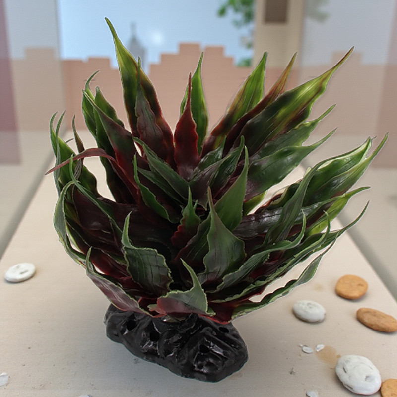 Plante artificielle - Succulente Agave Green 