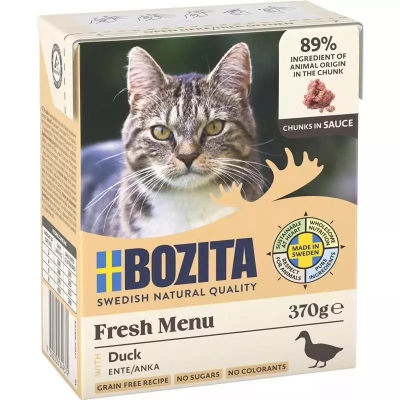 Bozita Cat Ente Fresh Menue Tetrapack