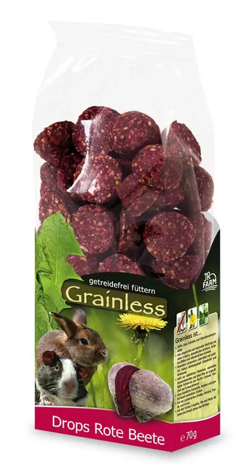 JR Farm Grainless Drops 140g pour rongeurs 