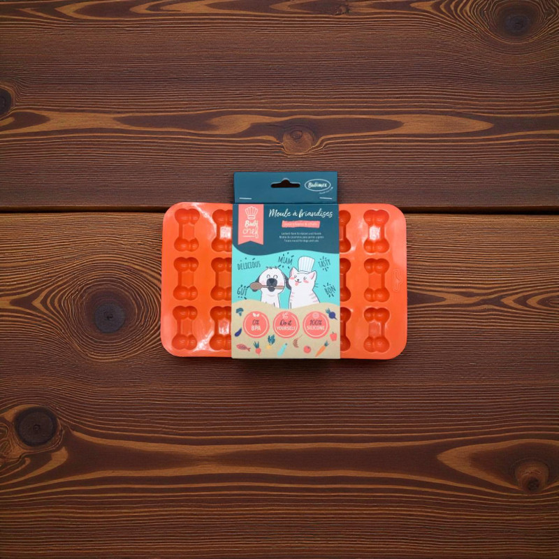 Bubichef Tapis de cuisson pour biscuits en forme d'os