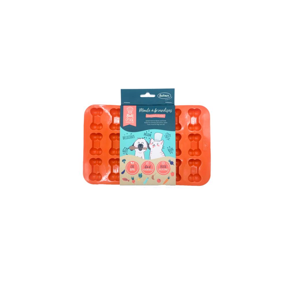 Bubichef Tapis de cuisson pour biscuits en forme d'os