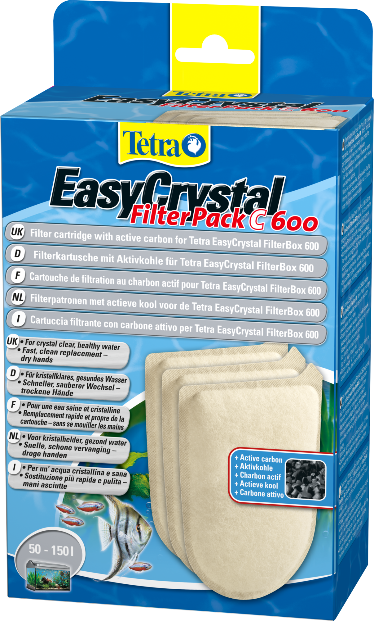 TetraAqua EasyCrystal FilterPack600C