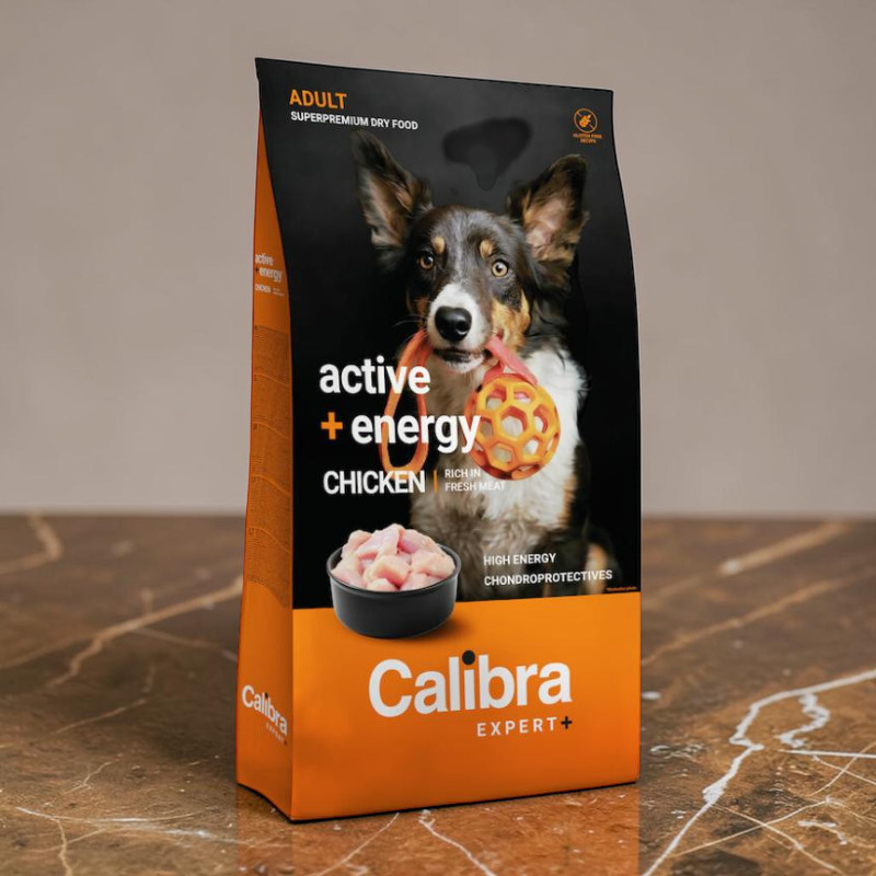 Can Adult Active + Energy Huhn Calibra Expert+