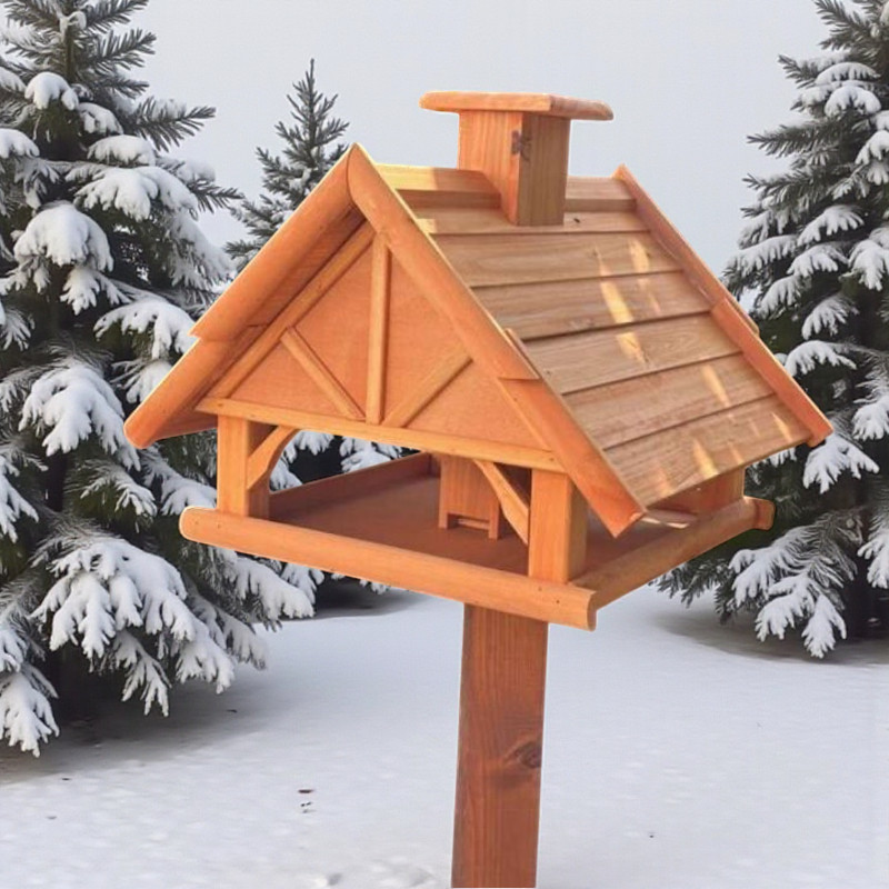  Alpine chalet birdhouse - without stand