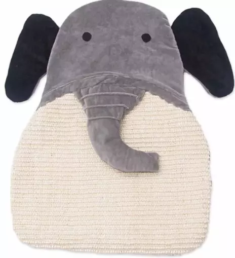 Sisalkratzbrett Schmuse-Elefant