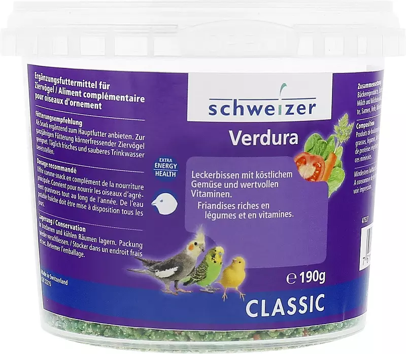 Leckerbissen für Vögel Verdura 190g