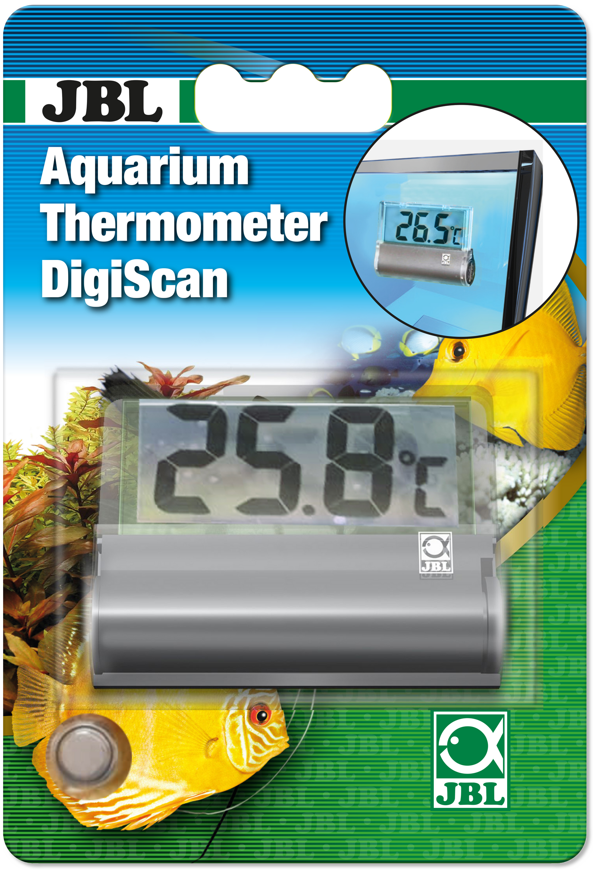 JBL Aquarium Thermomètre Diciscan JBL Aquarium Thermomètre Diciscan