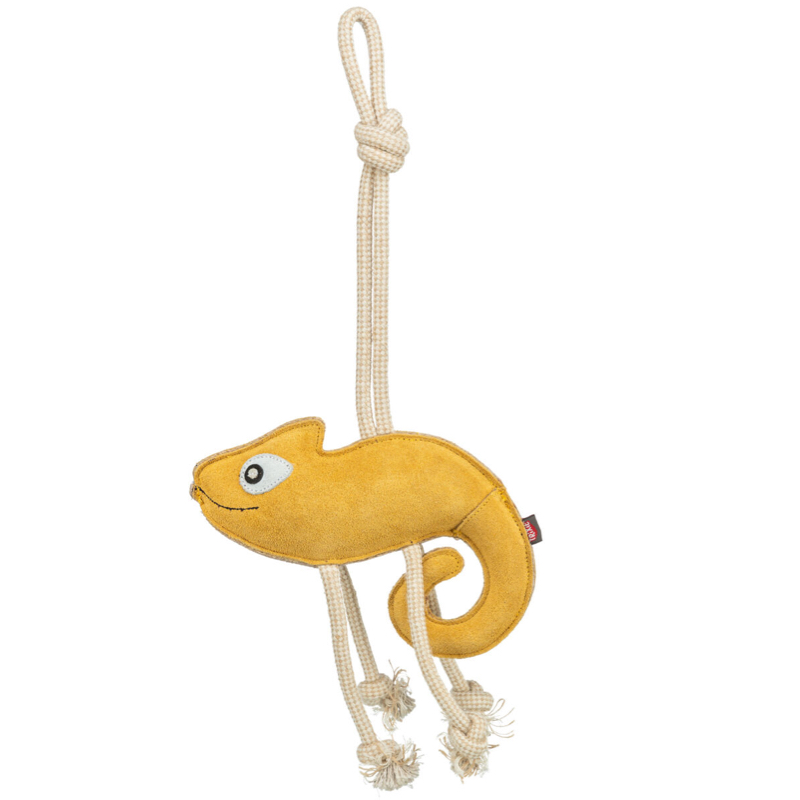 Jouet pour chien caméléon sur corde Jouet pour chien caméléon sur corde