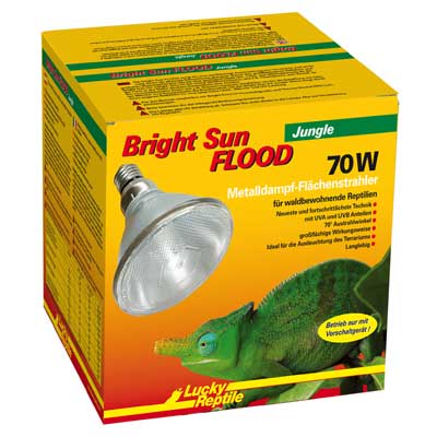 Lucky Reptile Flood Jungle - Flood metal halide lamp for reptiles