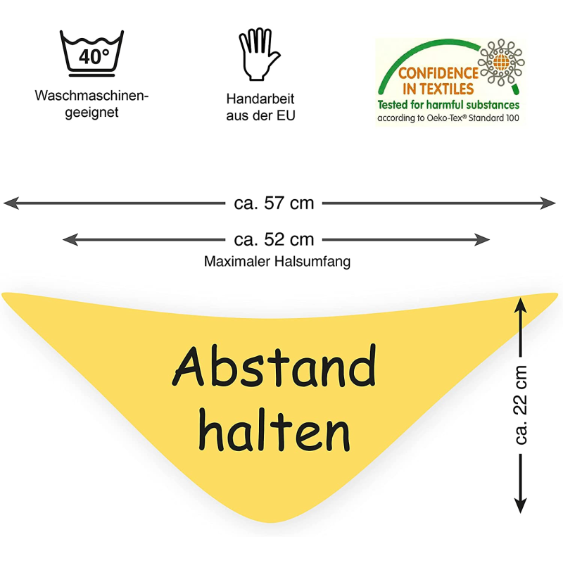 Knauder's Bandna - Abstand halten