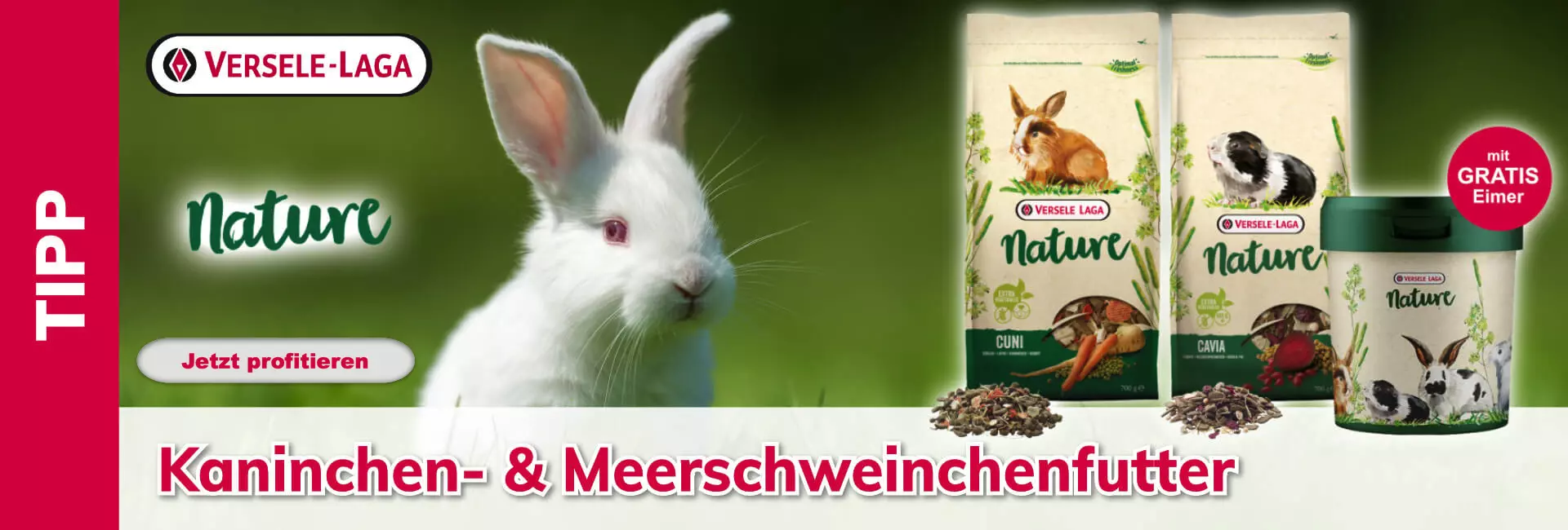 Kaninchen- & Meerschweinchenfutter