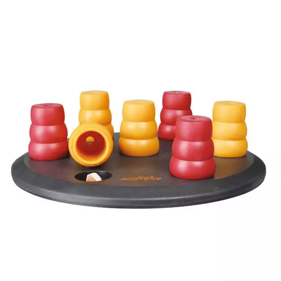 74b6b6a73384dd9869a3f06be1e3e0a5 Dog Activity Solitär, Durchmesser 29 cm, 7 Kegel