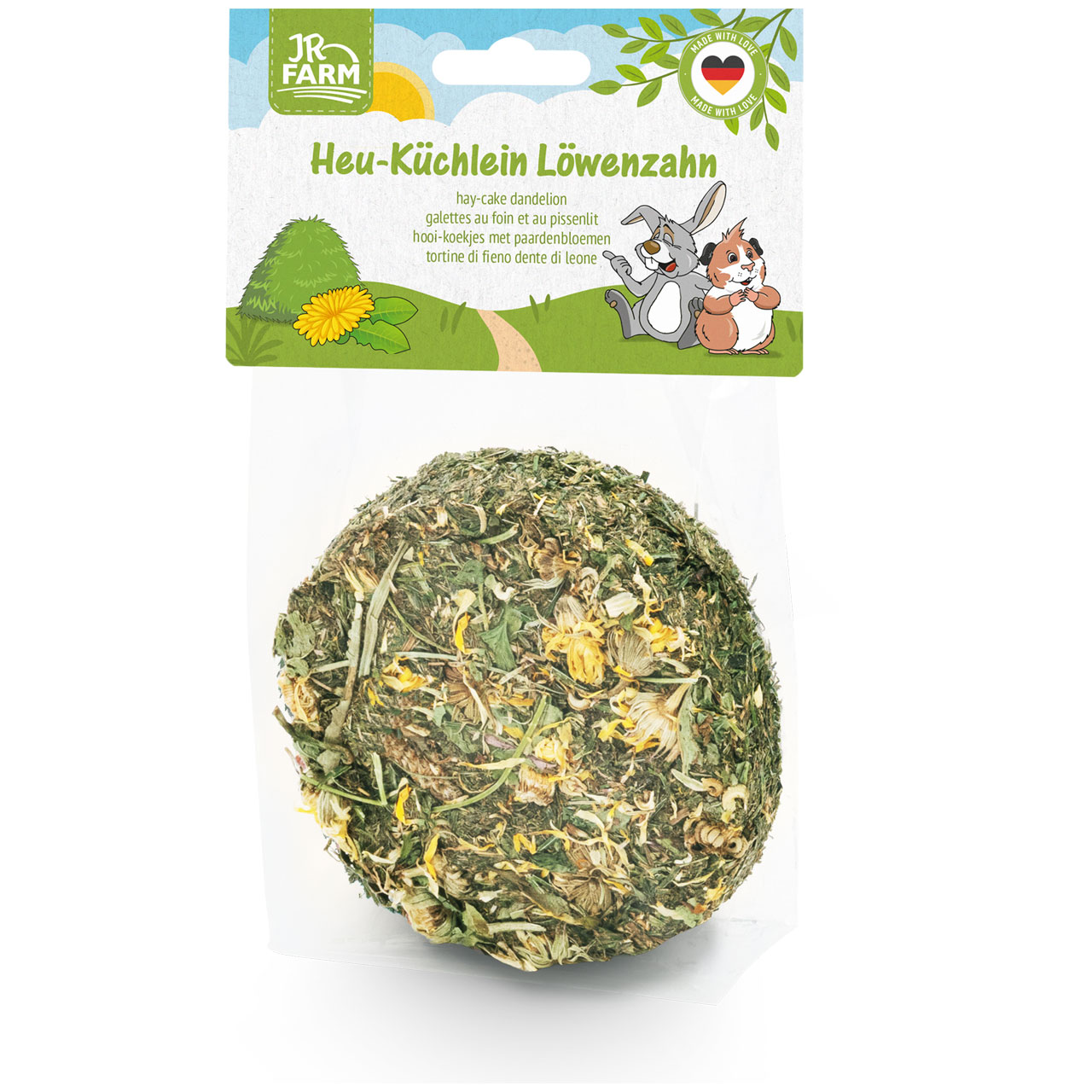 JR Farm Biscottini di fieno al dente di leone