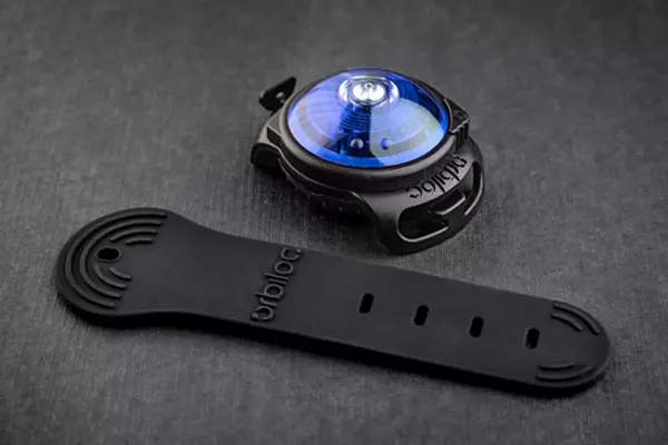 orbiloc-blau Sicherheitslicht Orbiloc Dog Dual