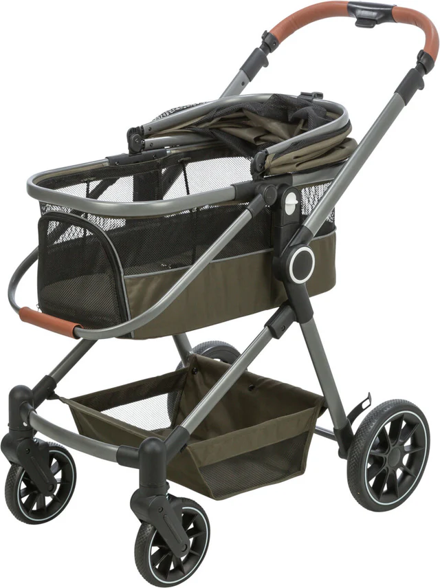 Buggy für Hunde - olivgrün - bis 22kg