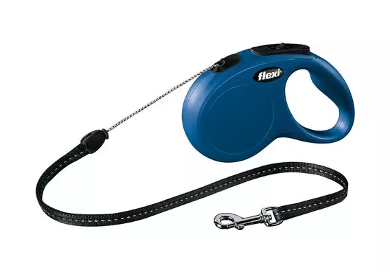 flexi New CLASSIC, Seilleine 5 Meter blau