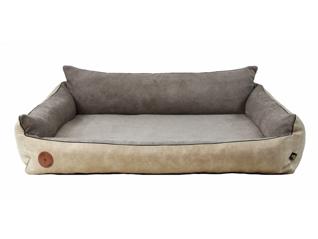 ROCKY orthopaedic dog bed - sand