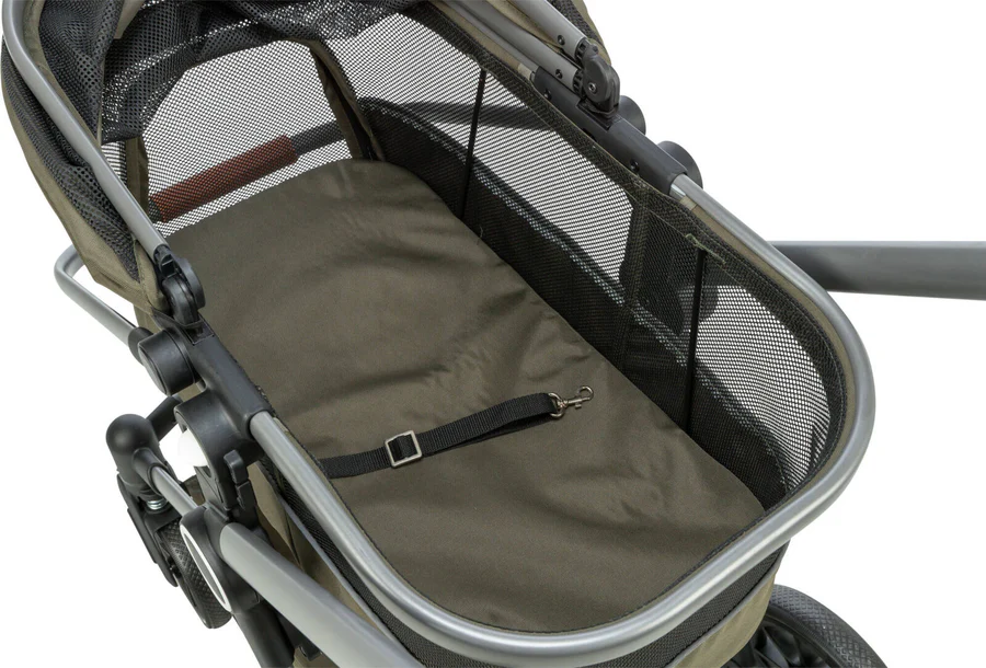 Buggy für Hunde - olivgrün - bis 22kg