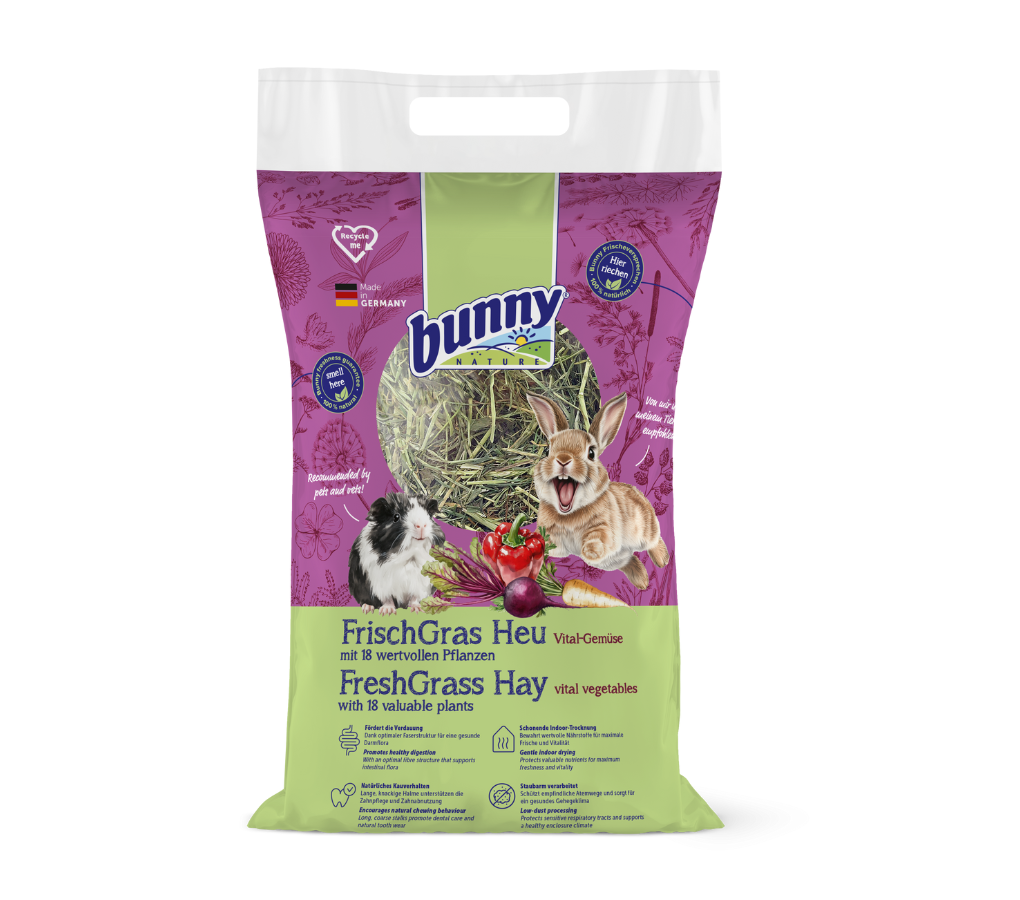 Bunny FrischGras Heu - VitalGemüse