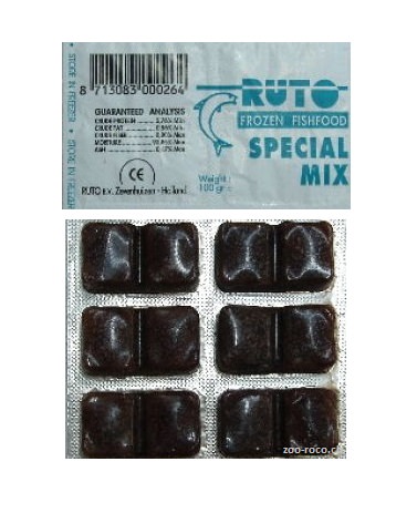 Ruto Spezial-Mix Blister 100g - Artemia, Daphnien, Rote Mückenlarven