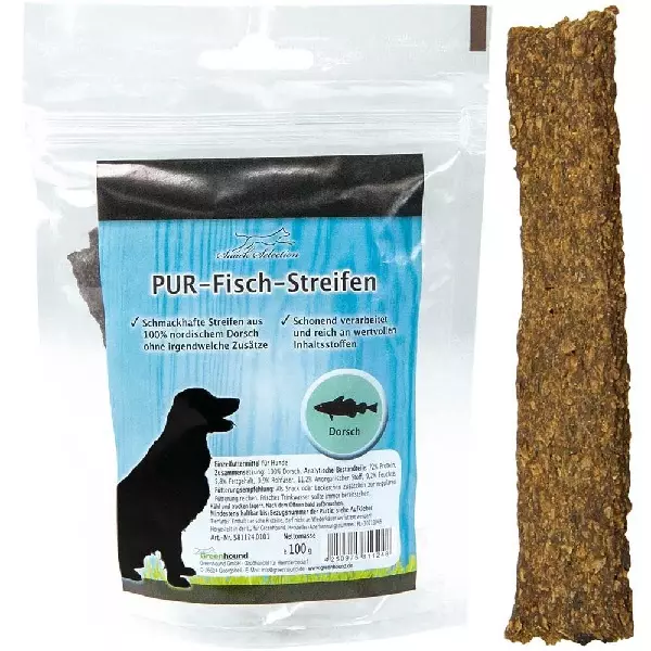 PUR Fisch - Streifen Dorsch 100g