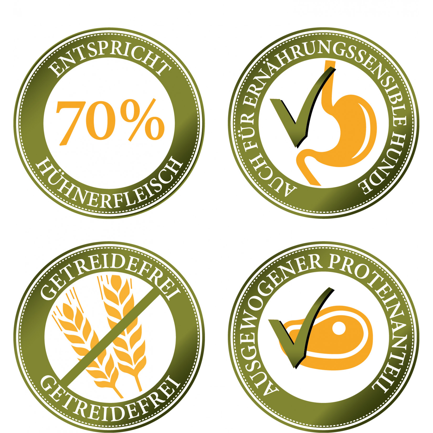 Bellfor free-range feast with chicken - 2,5kg