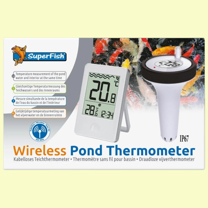 Kabelloses Teichthermometer