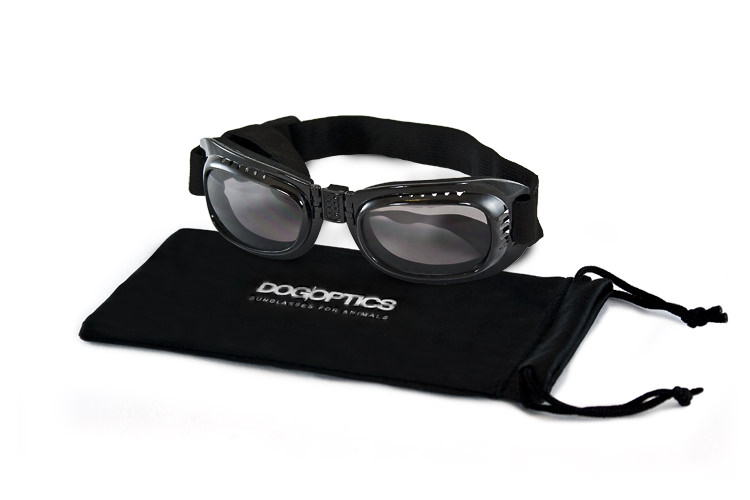 Sonnenbrille Dogoptics Biker Black - UV400 CE