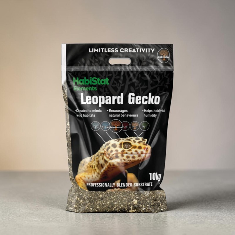 Leopardengecko Substrat